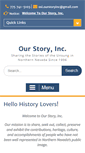 Mobile Screenshot of ourstoryinc.com